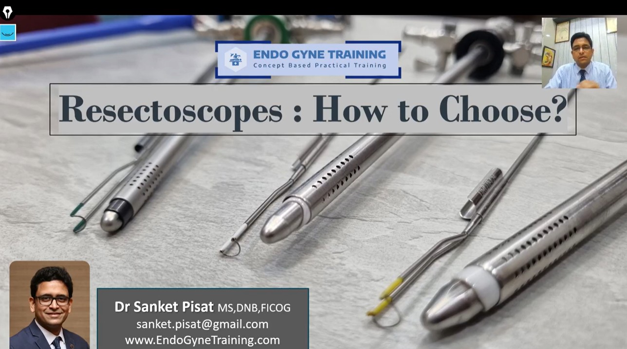 Resectoscopes how to choose (SS0066)